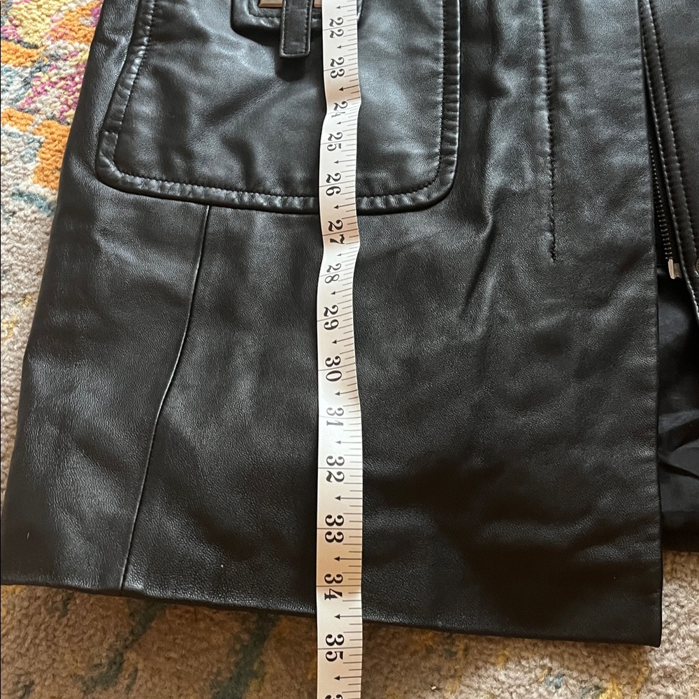 Siena Studio Black Leather Jacket, fits medium, tag says large - Picture 10 of 16